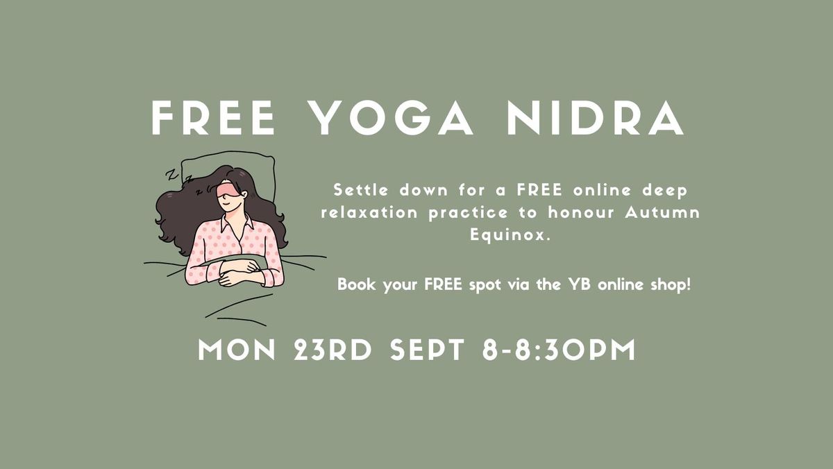 FREE Yoga Nidra!