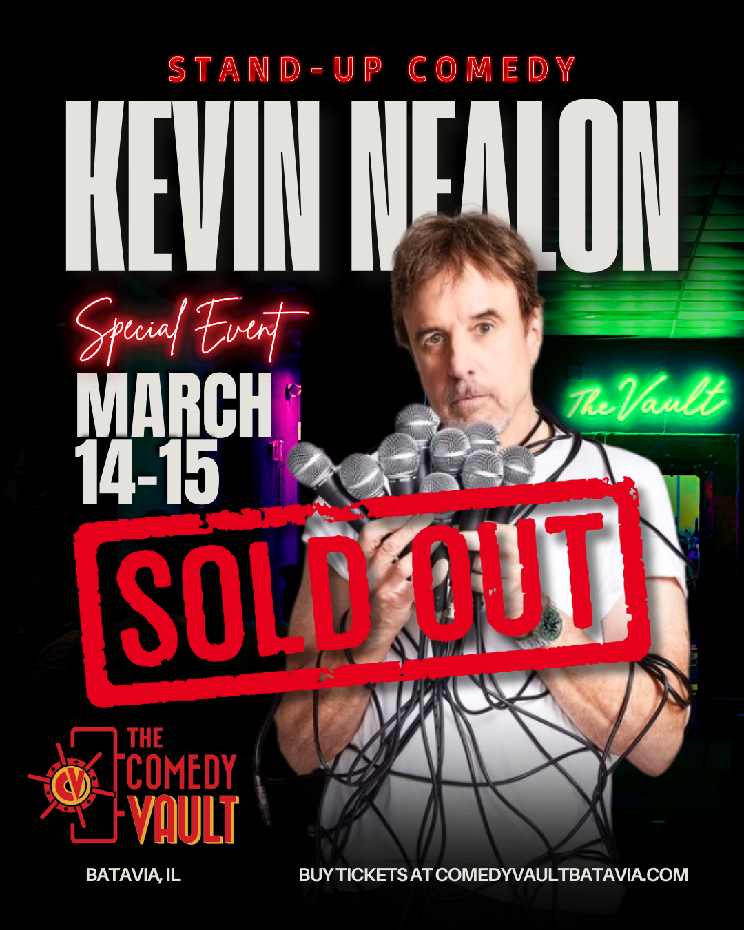 Kevin Nealon at The Broad Stage