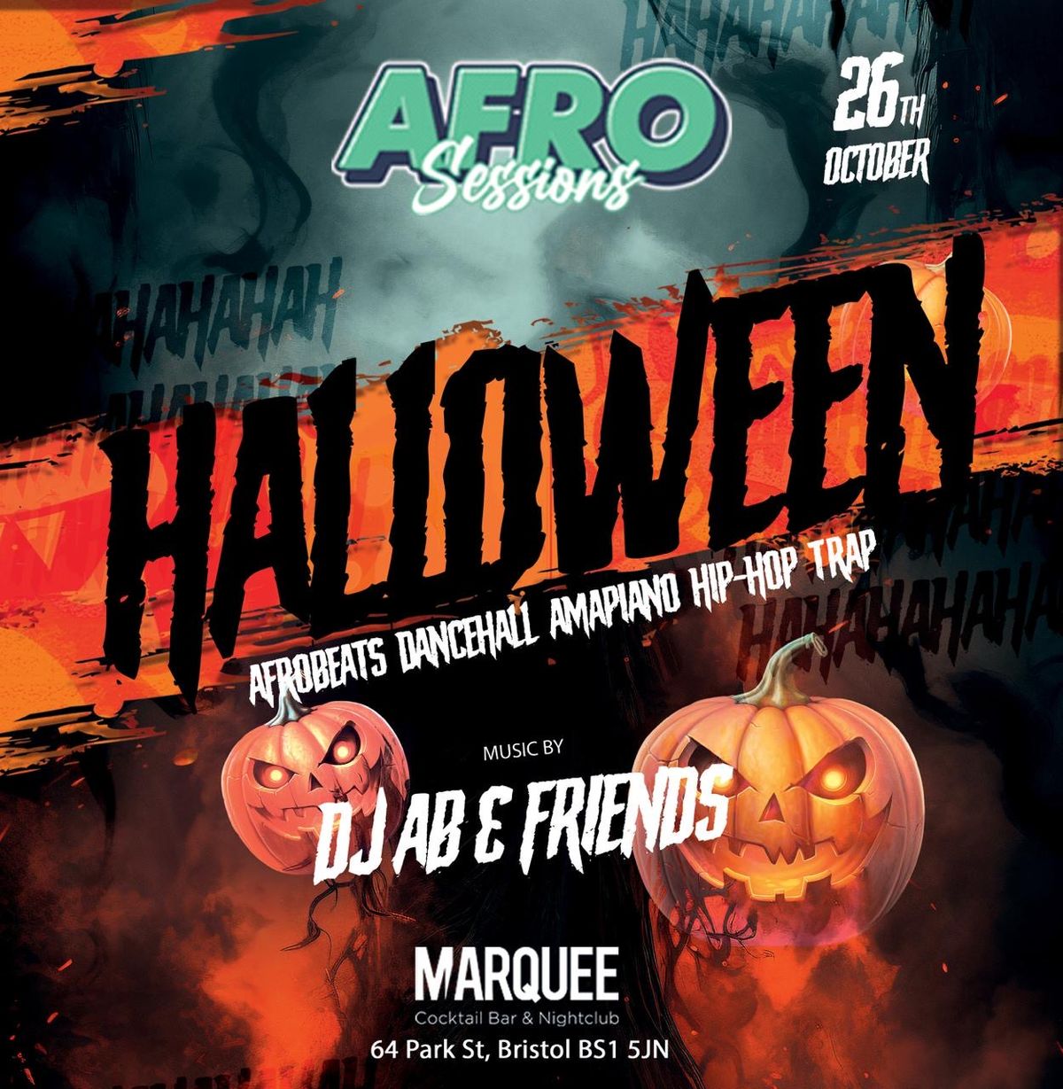 AFROSESSIONS BRS: Halloween Edition ?