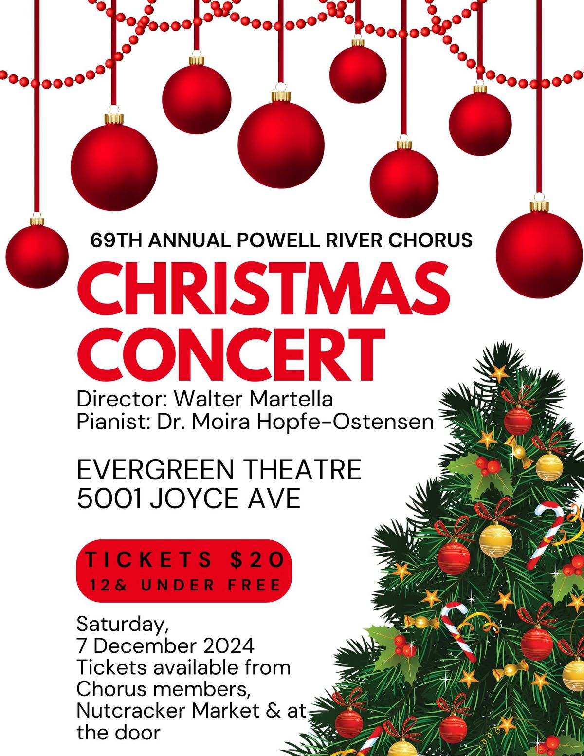 Powell River Chorus Christmas Concert