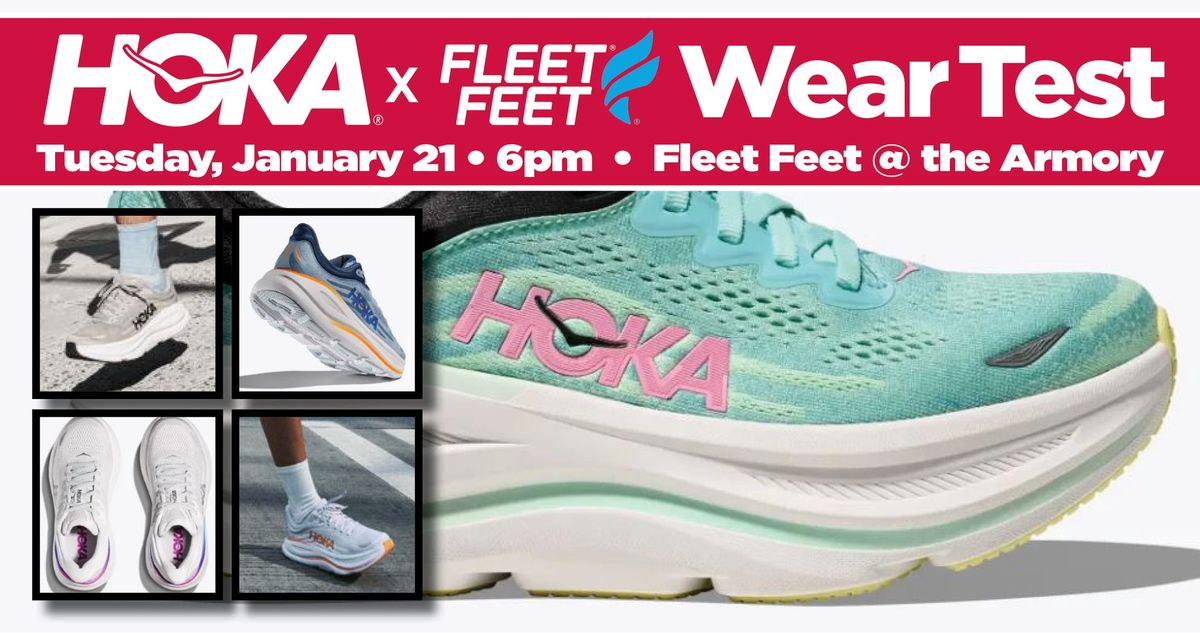 HOKA x Fleet Feet Wear Test