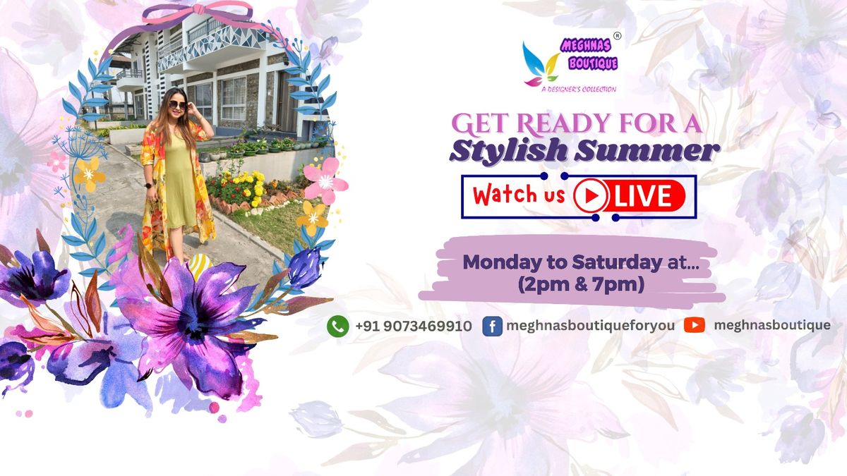 HomeStyle Live with Meghnas Boutique?