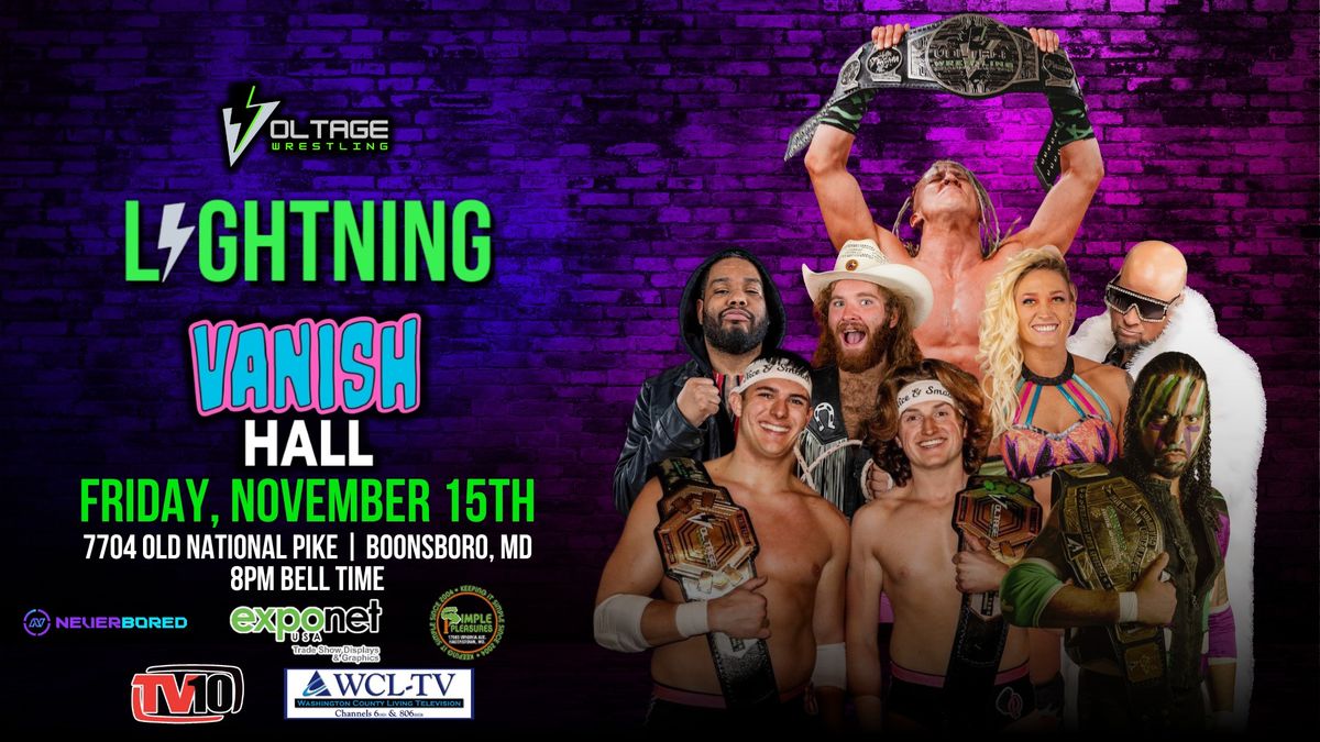 Voltage Wrestling: LIGHTNING! Broadcast TV Taping