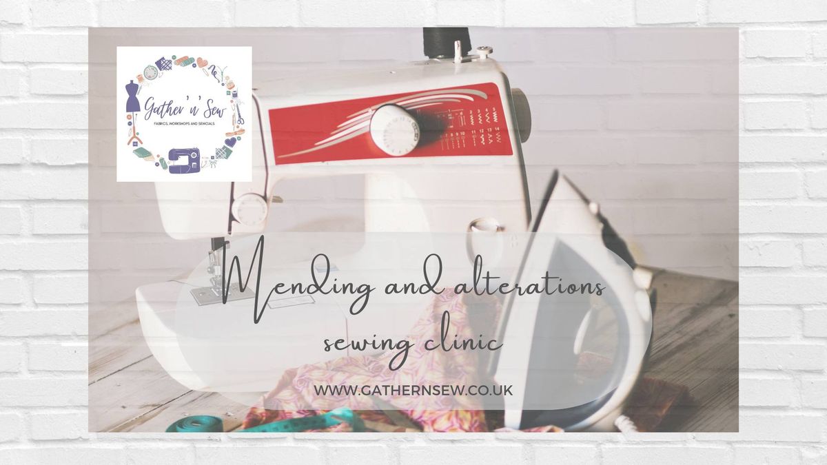 Mending and Alterations Sewing Clinic