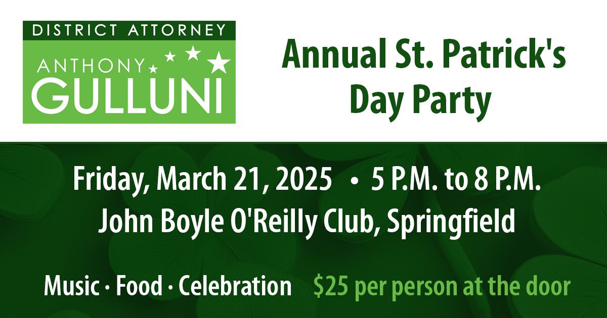 Annual St. Patrick's Day Party 