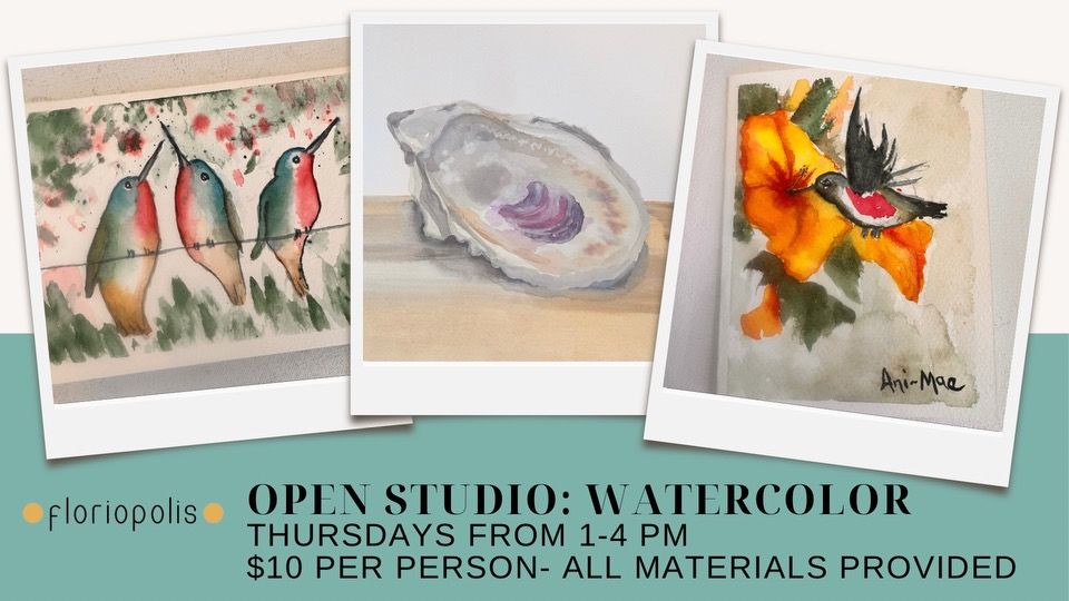 Open Studio: Watercolor Thursdays