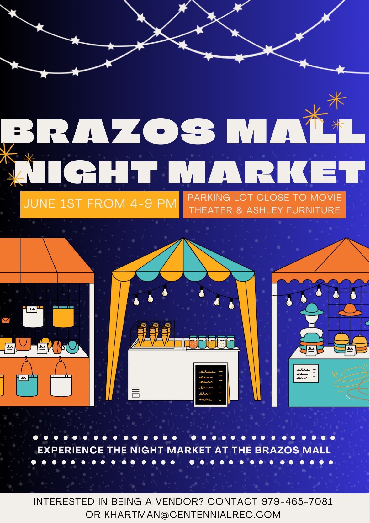 Brazos Mall Night Market