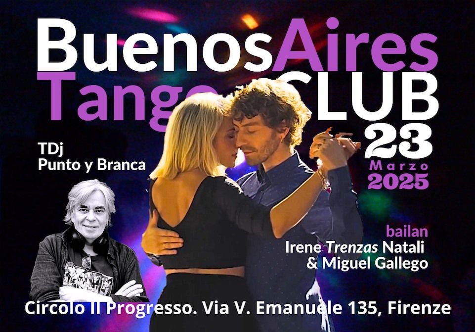 BuenosAiresTango CLUB - bailan: Irene Trenzas Natali & Miguel Gallego- TDj Punto y Branca