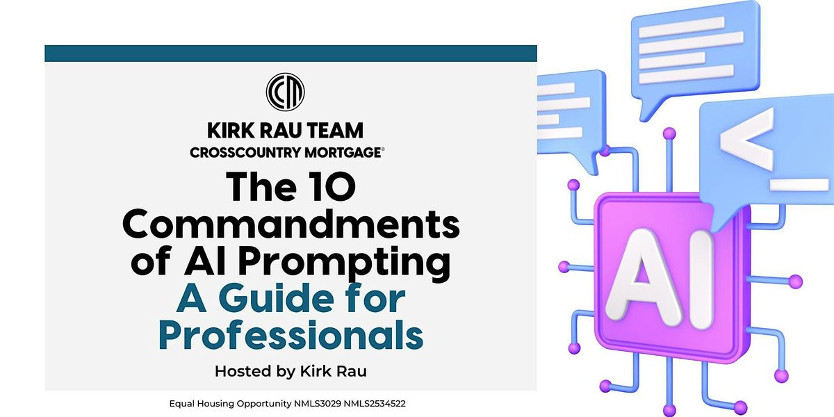 The 10 Commandments of AI Prompting A Guide for Professionals, Gateway ...