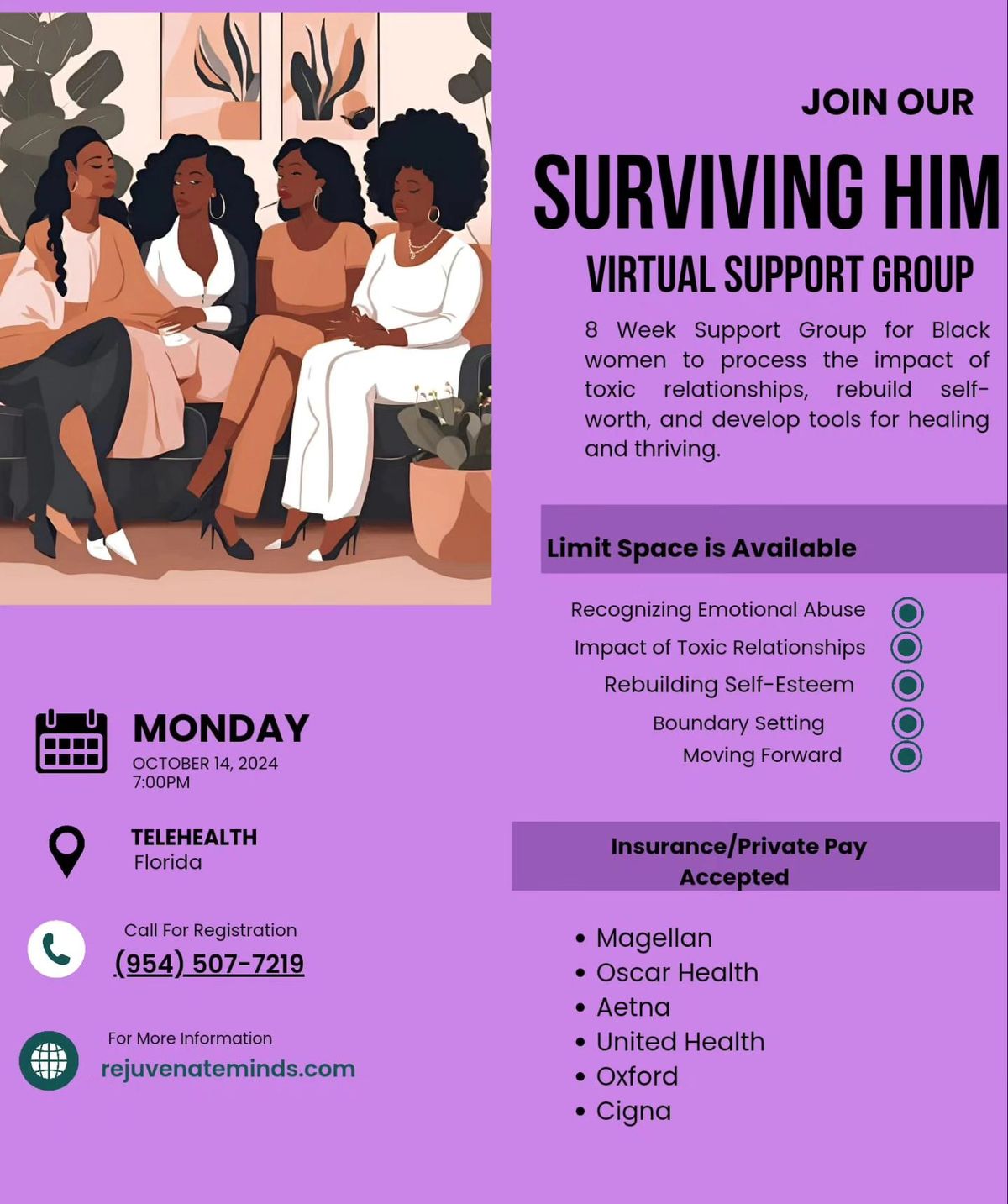 Surviving Him - 8-Week Support Group for Black Women