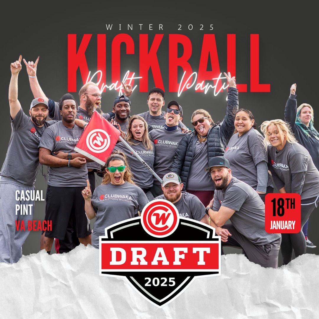 2025 Winter Kickball Draft Party \ud83d\udd34