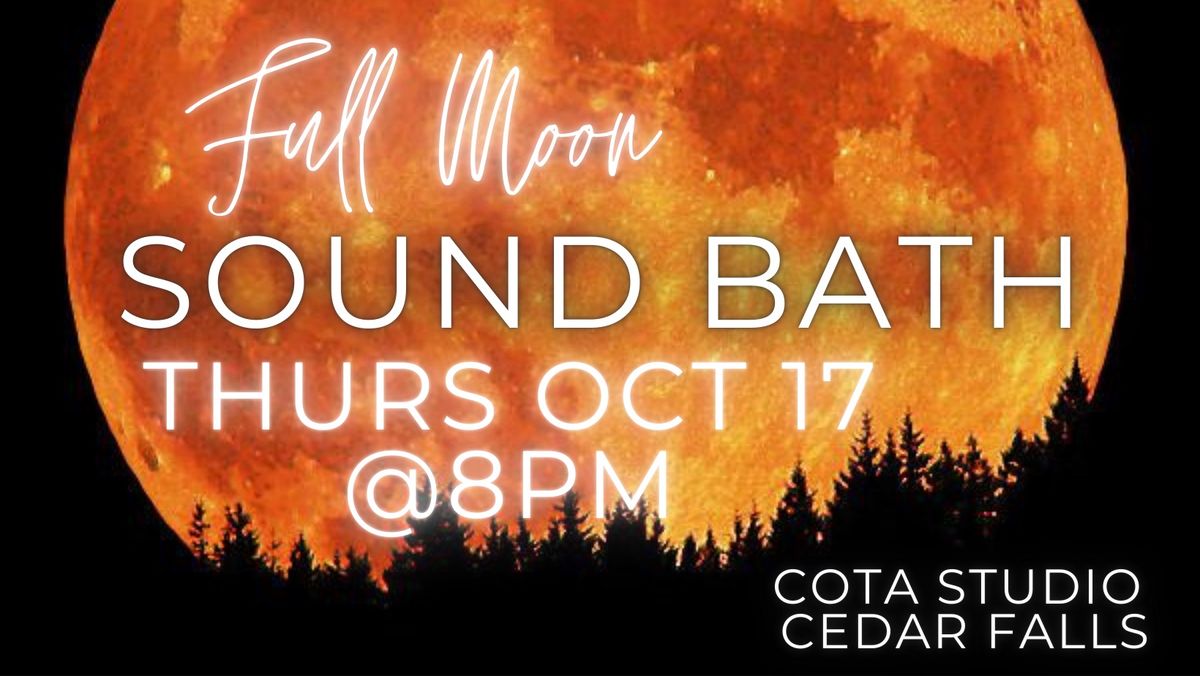 Full Moon Sound Bath