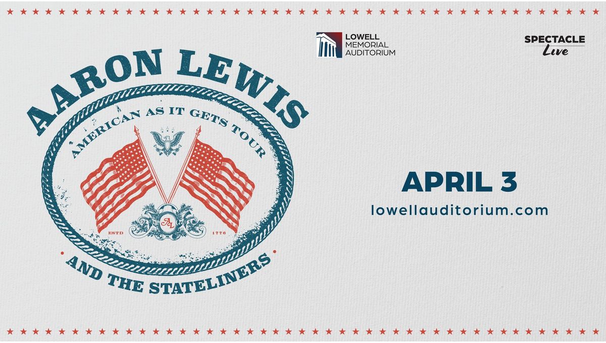 Aaron Lewis and The Stateliners: American As It Gets Tour