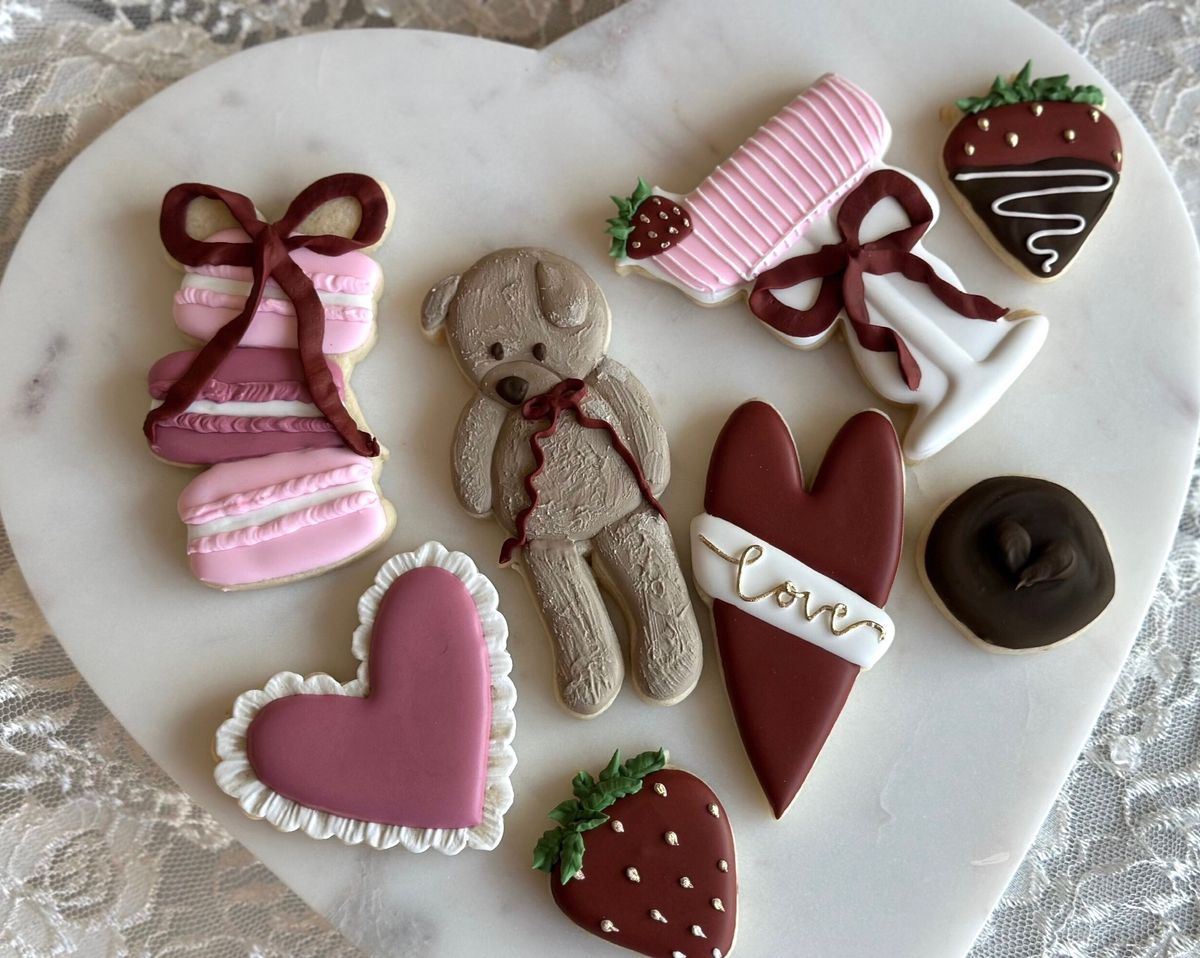 Berry Sweet Valentine\u2019s Cookie Class