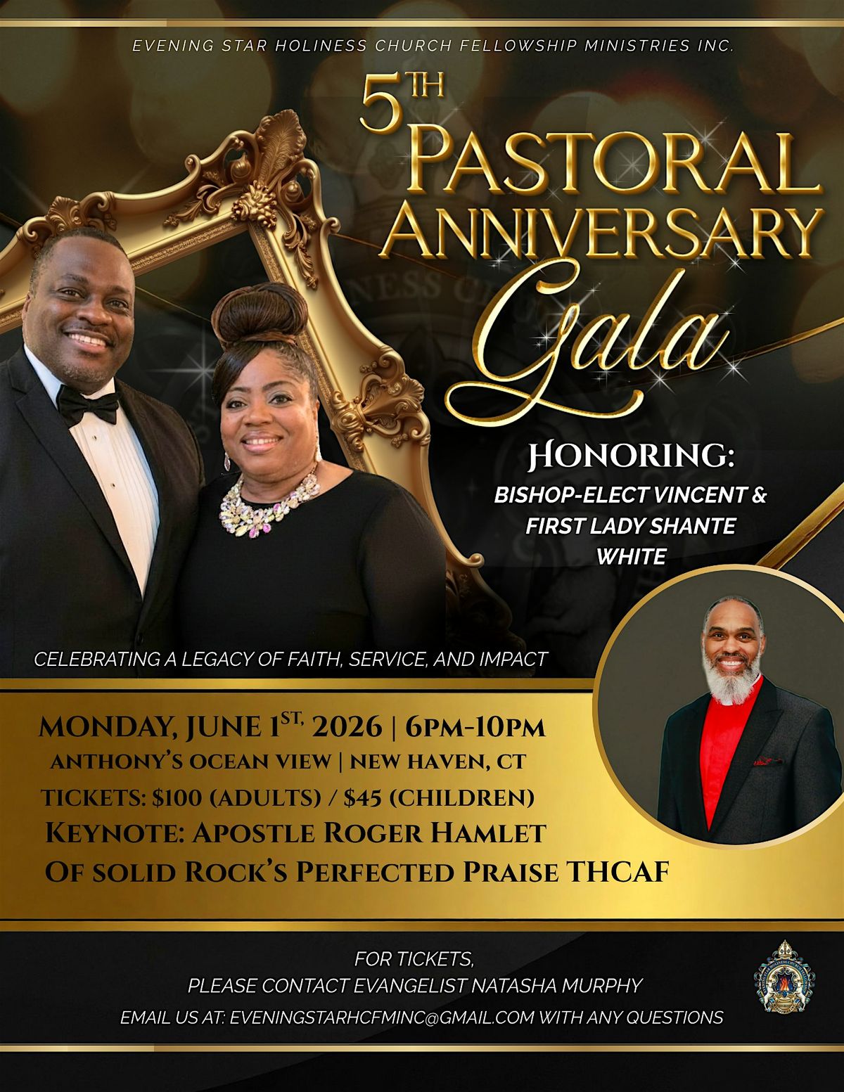 5th Pastoral Anniversary Celebration Gala