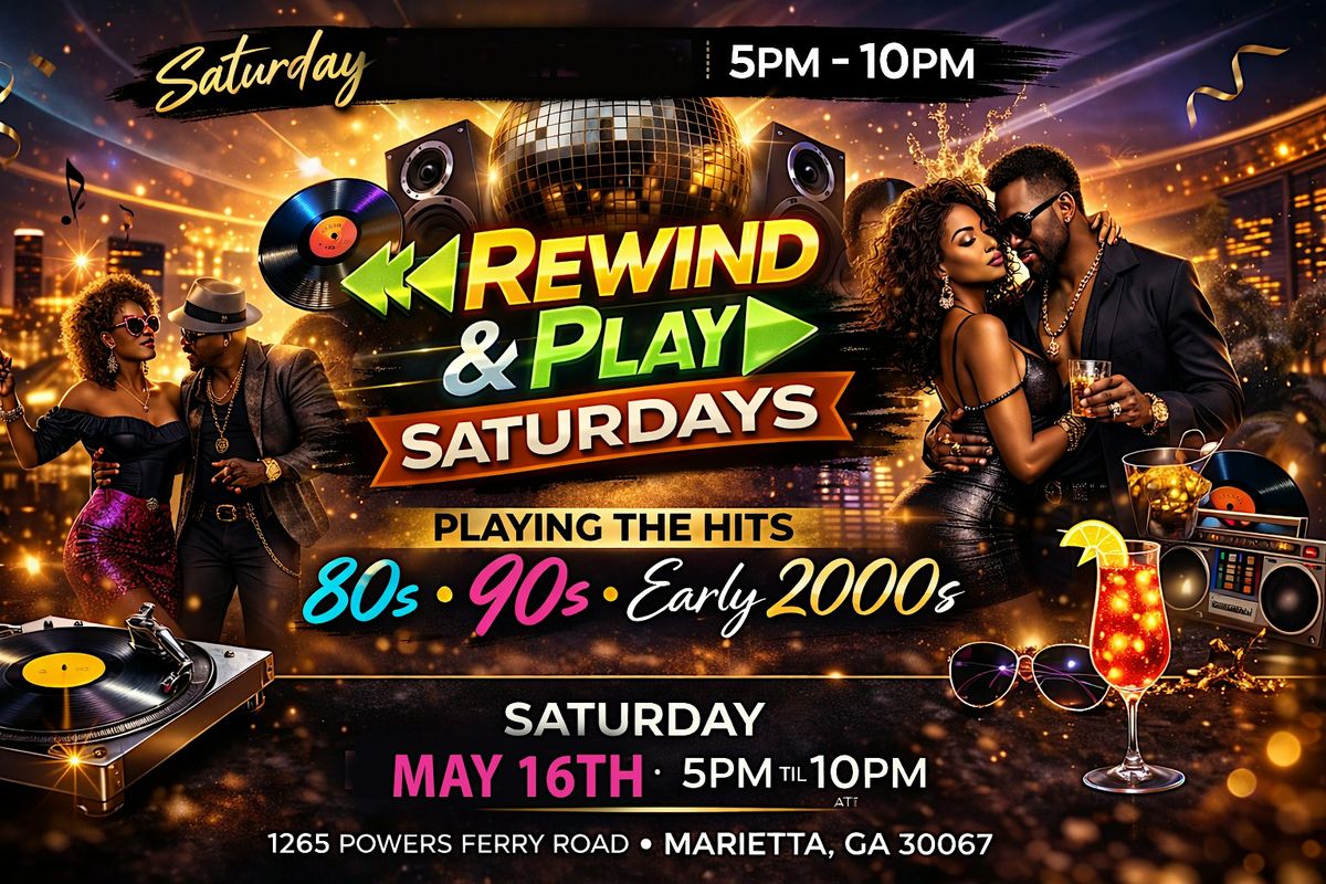 Rewind & Play Saturday @ Euro ATL Playing The Best of 80s ,90s, early 2000s