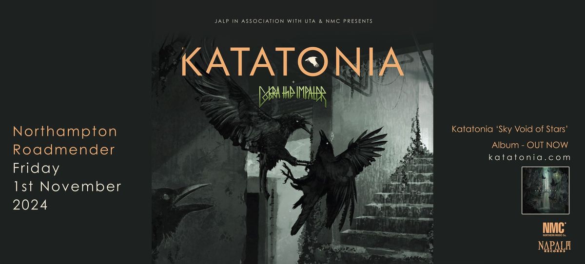 Katatonia PLUS Cobra The Impaler - LIVE in Northampton!