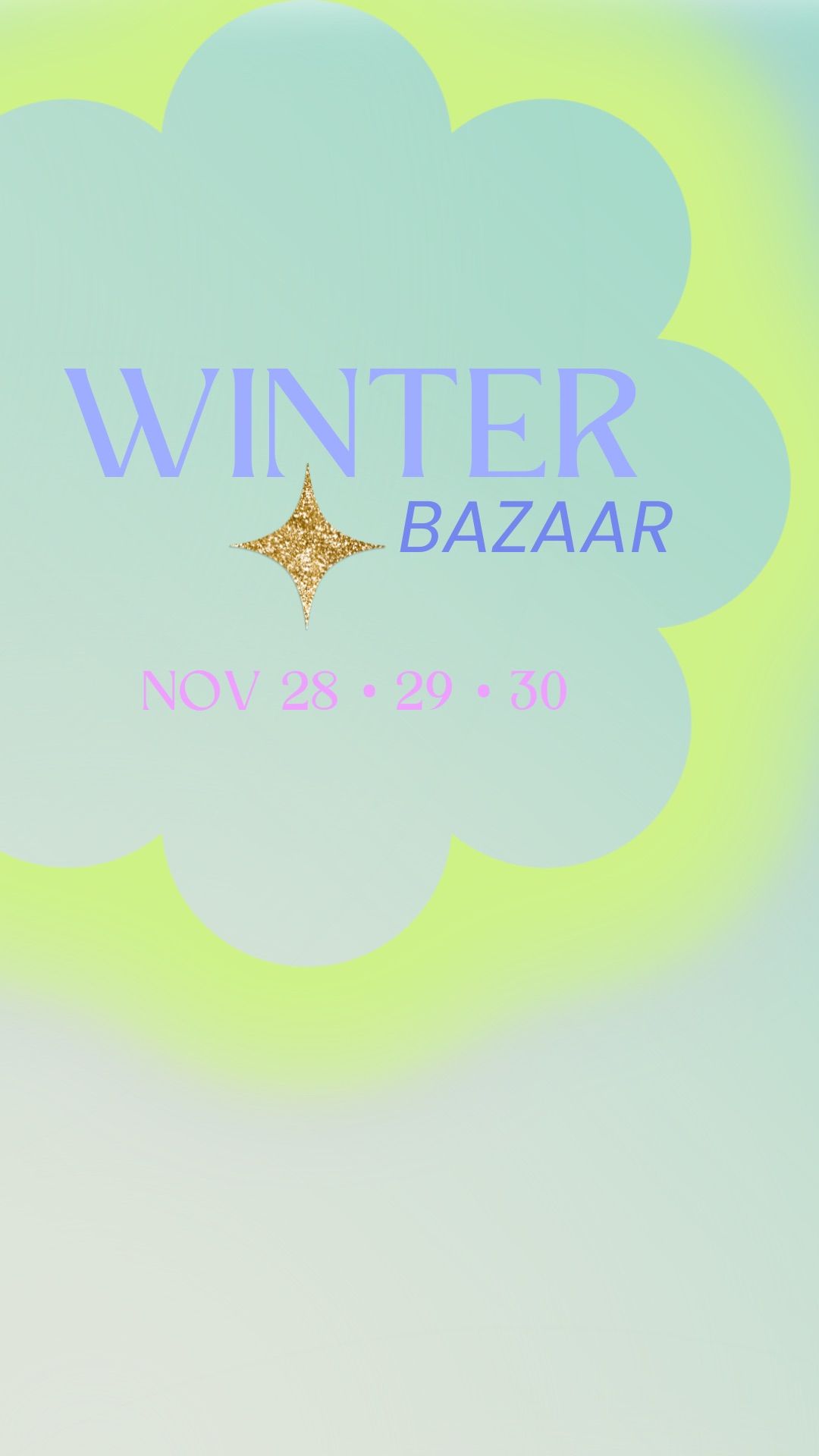 Winter Bazaar at the Gorge Park Pavilion