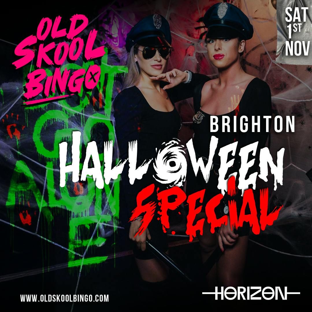 Old Skool Bingo Halloween special Brighton
