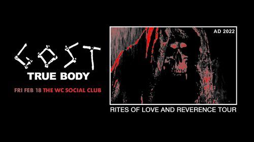 Gost, True Body & Guest, live in West Chicago at The WC Social Club!