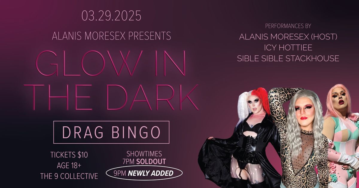 Glow In The Dark Drag Bingo