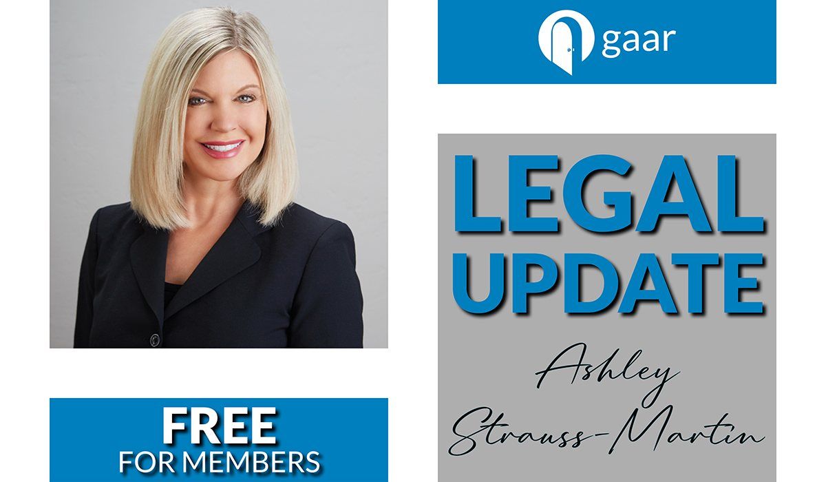 Legal Update with Ashley Strauss-Martin (2 FREE CE)