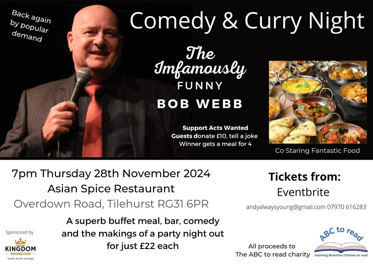 The Very Funny Bob Webb Show: Back in Reading for a Night of Laughs and Charity