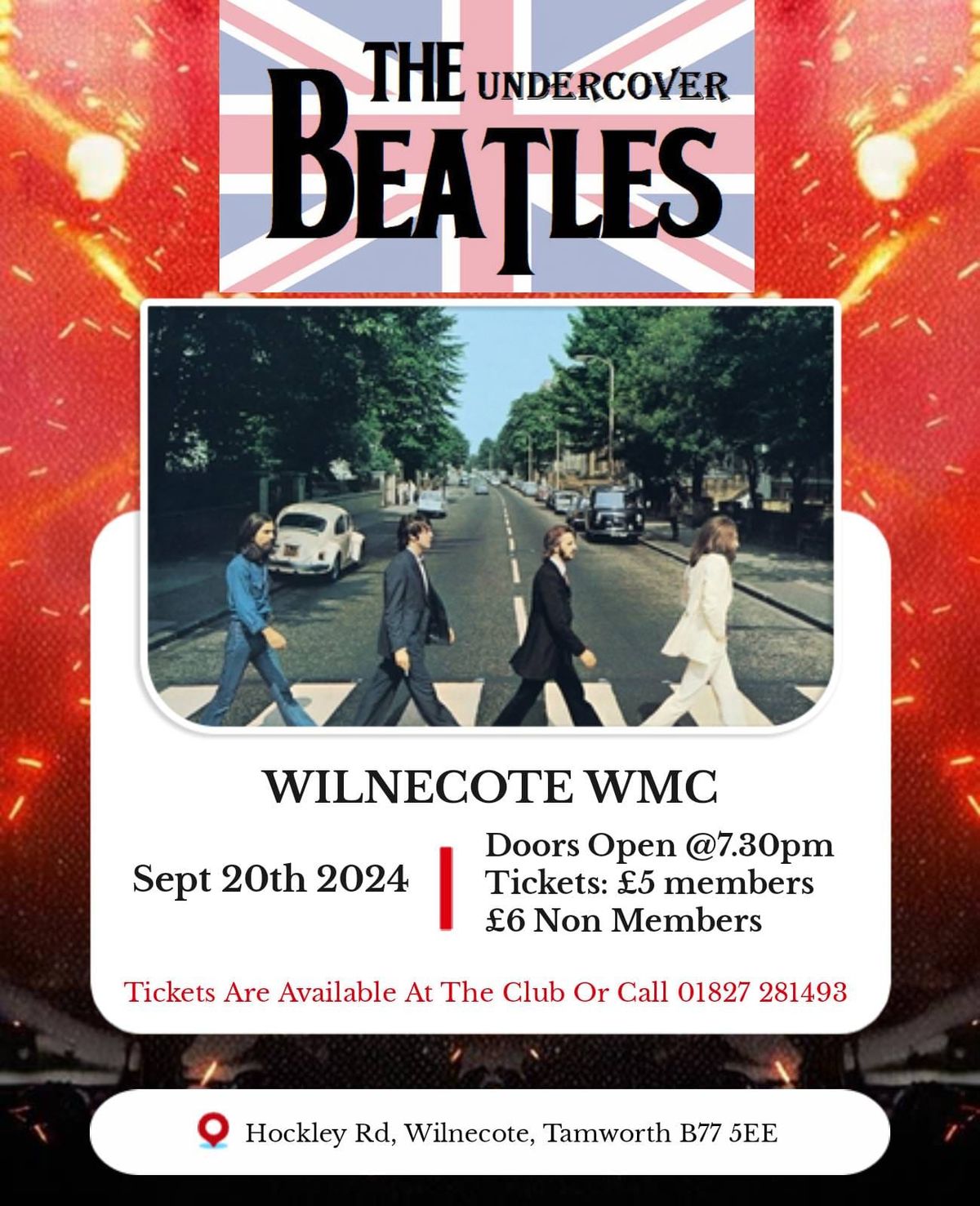 The Undercover Beatles @ Wilnecote WMC