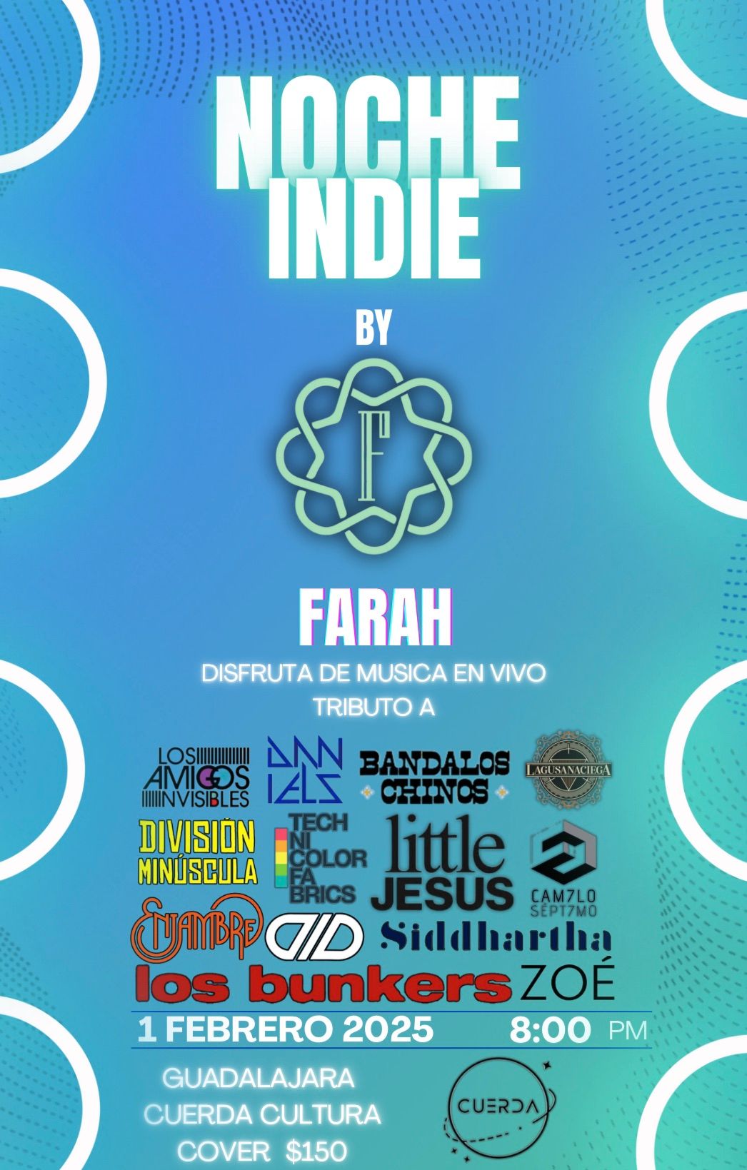 NOCHE INDIE - GUADALAJARA