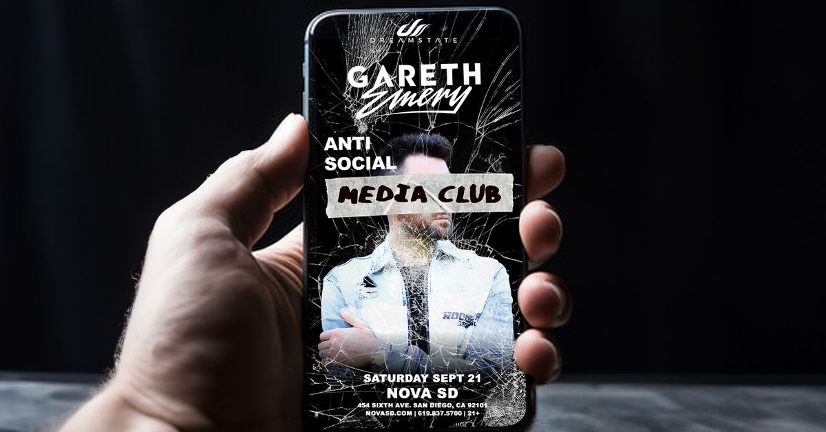 Dreamstate presents: Gareth Emery Anti Social Media Club Tour