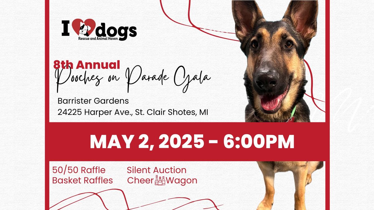 8th Annual Pooches on Parade Gala