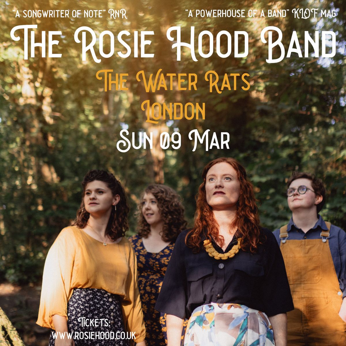 The Rosie Hood Band @ The Water Rats, London