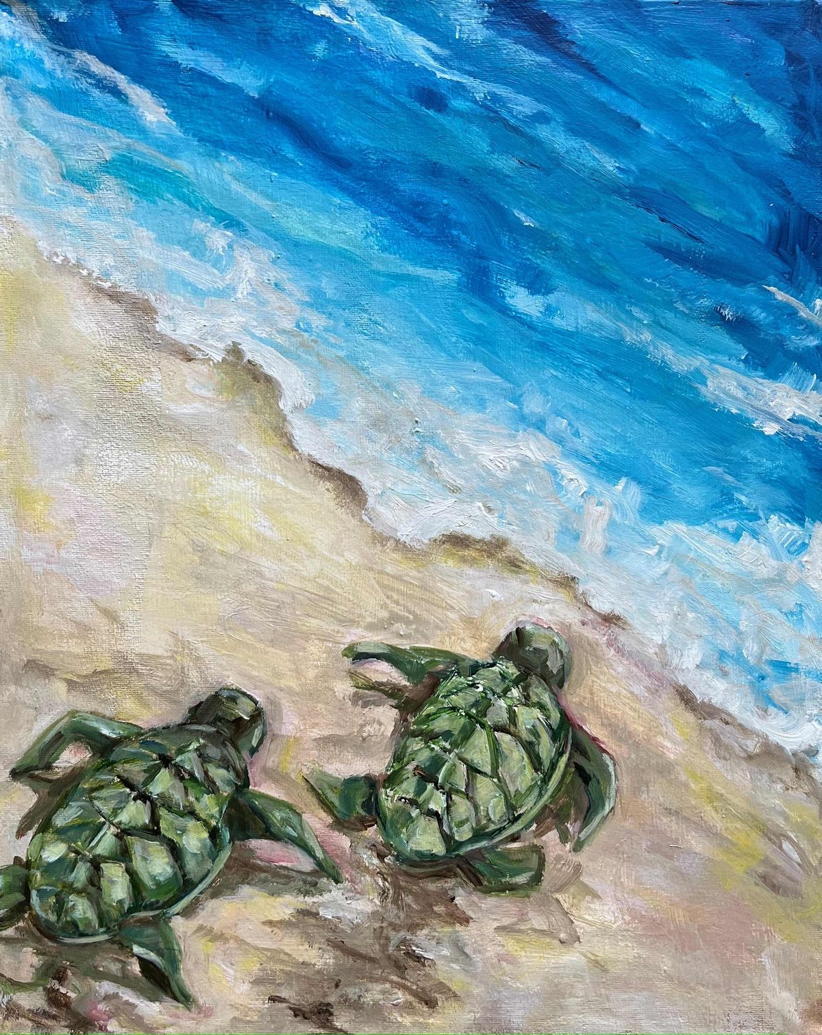 SIP AND CREATE: TURTLES PAINTING EVENT 