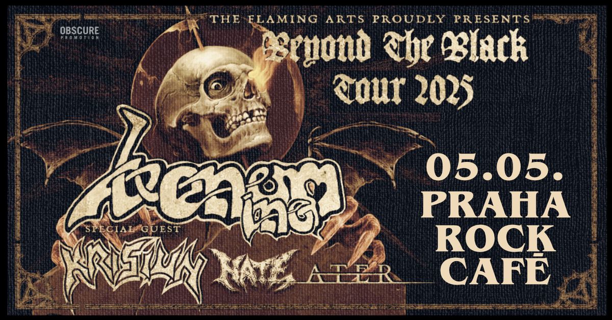 VENOM Inc., KRISIUN, HATE, ATER - Praha