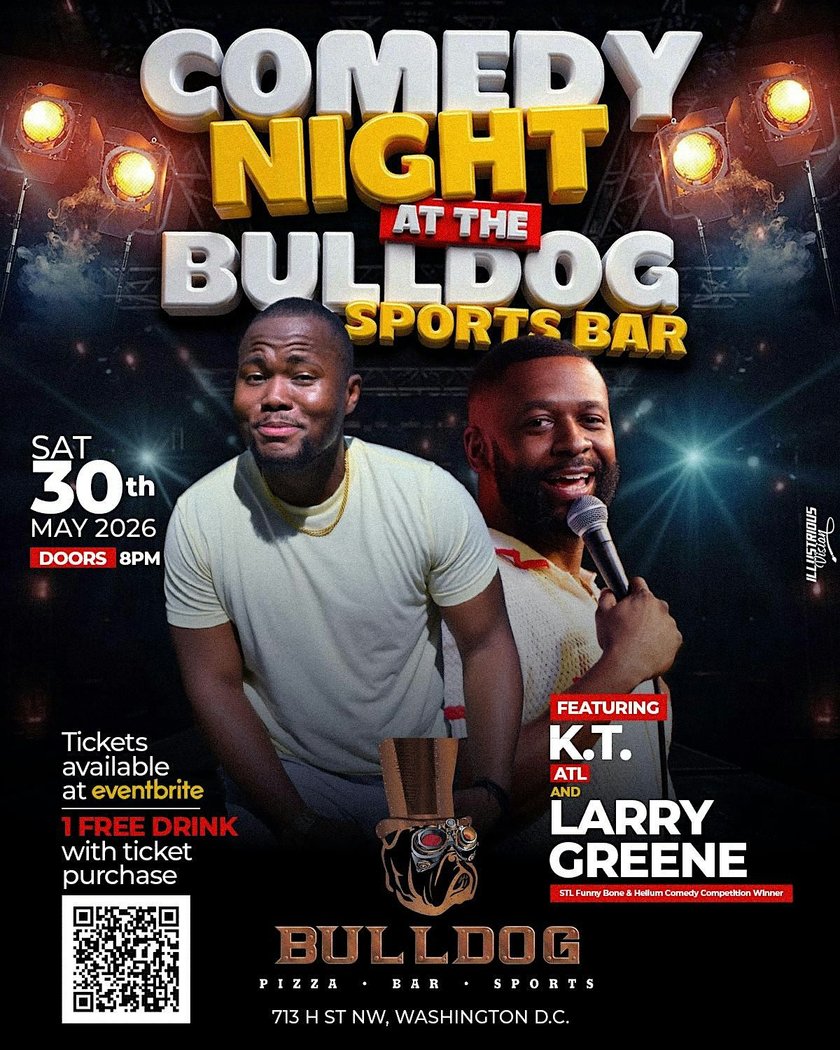 Comedy Night At The Bulldog Sports Bar