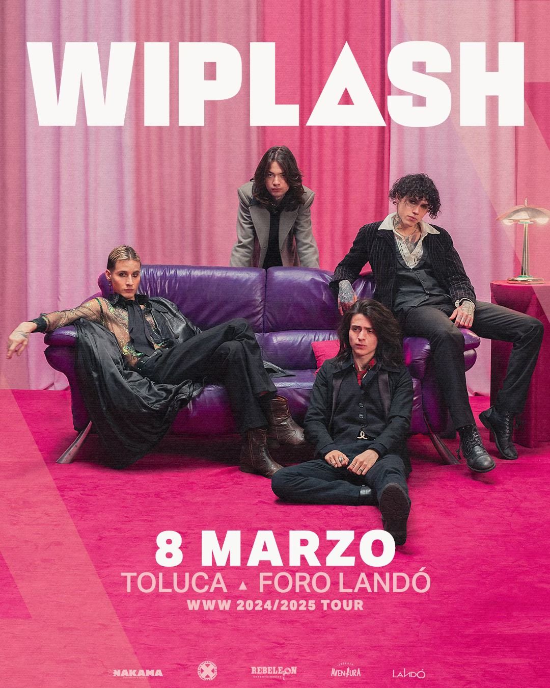 WIPLASH "WWW TOUR" - TOLUCA FORO LAND\u00d3 