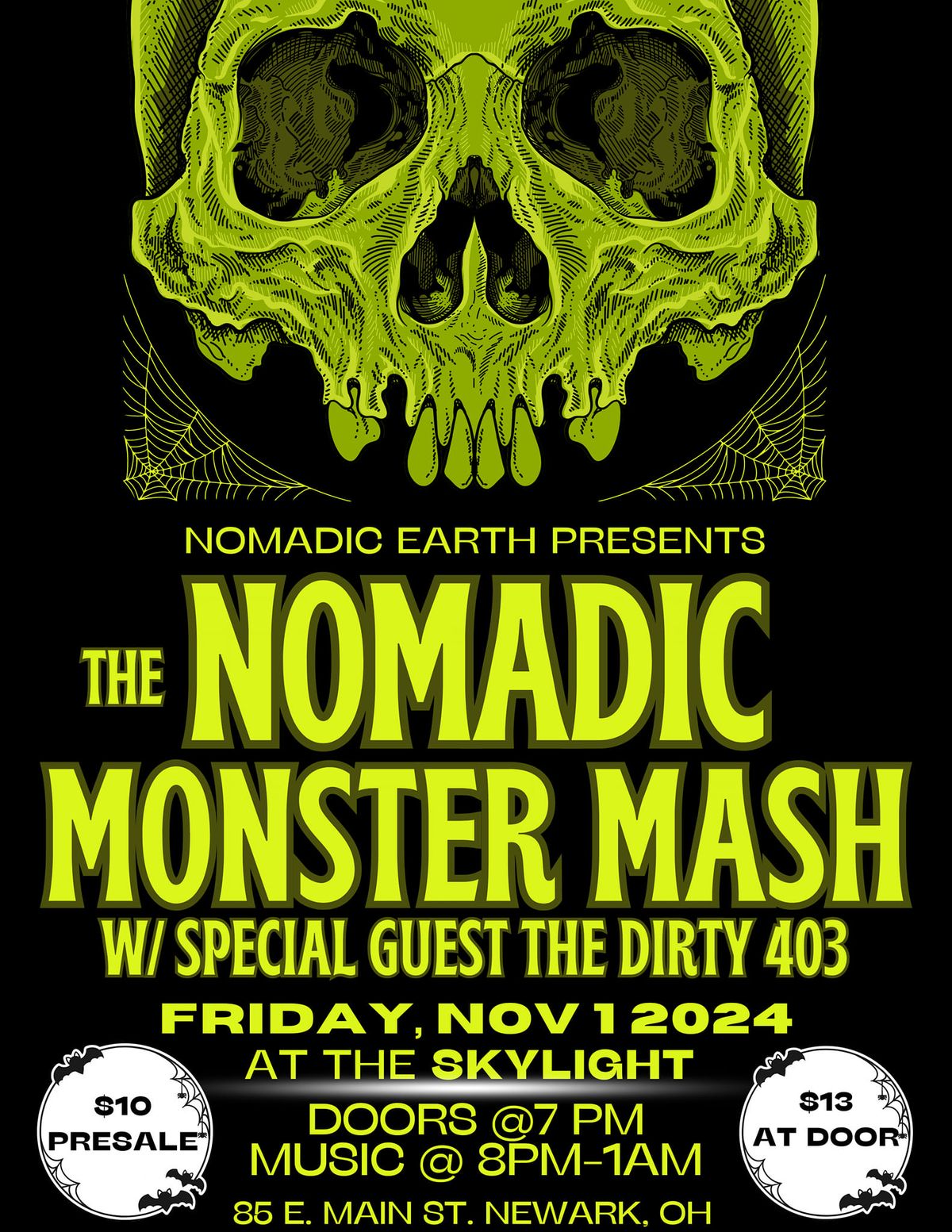 The Nomadic Monster Mash wsg. The Dirty 403!