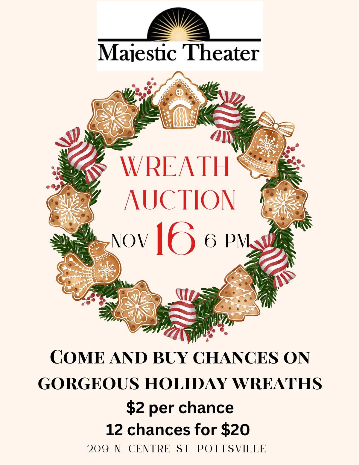 2024 Holiday Wreath Auction