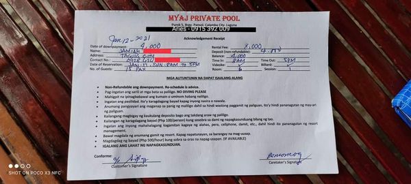 MYAJ Private Pool