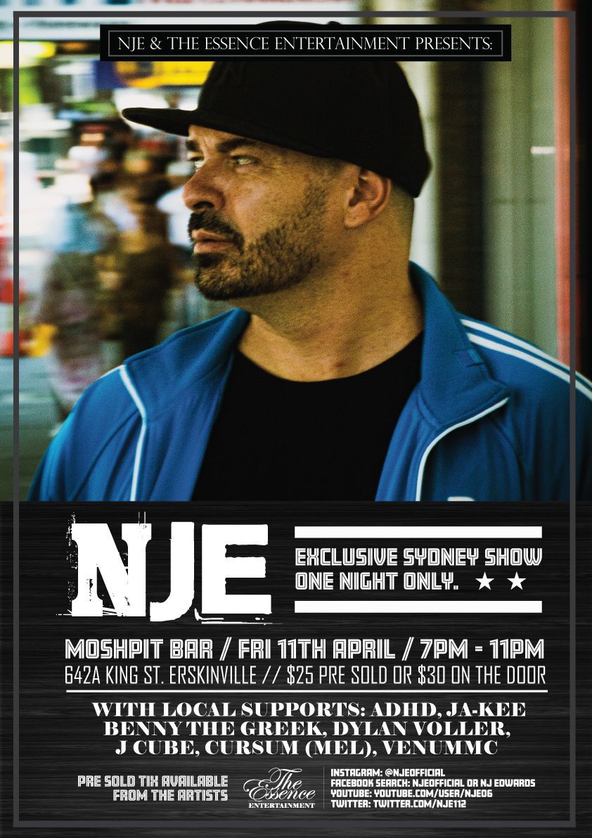 NJE - Exclusive Sydney Show