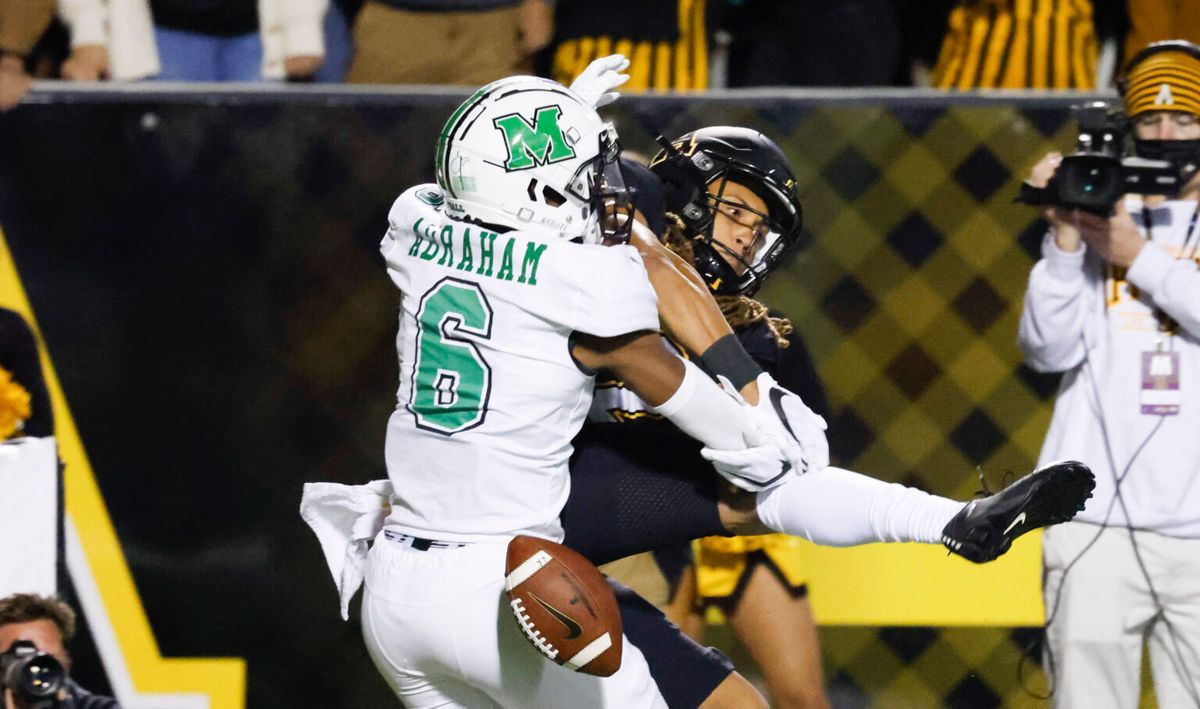 Appalachian State Mountaineers at Marshall Thundering Herd Football