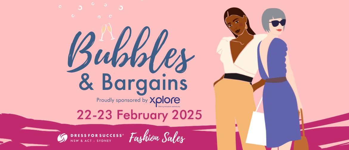 Bubbles & Bargains Sydney