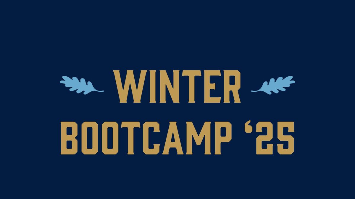 2025 Winter Bootcamp