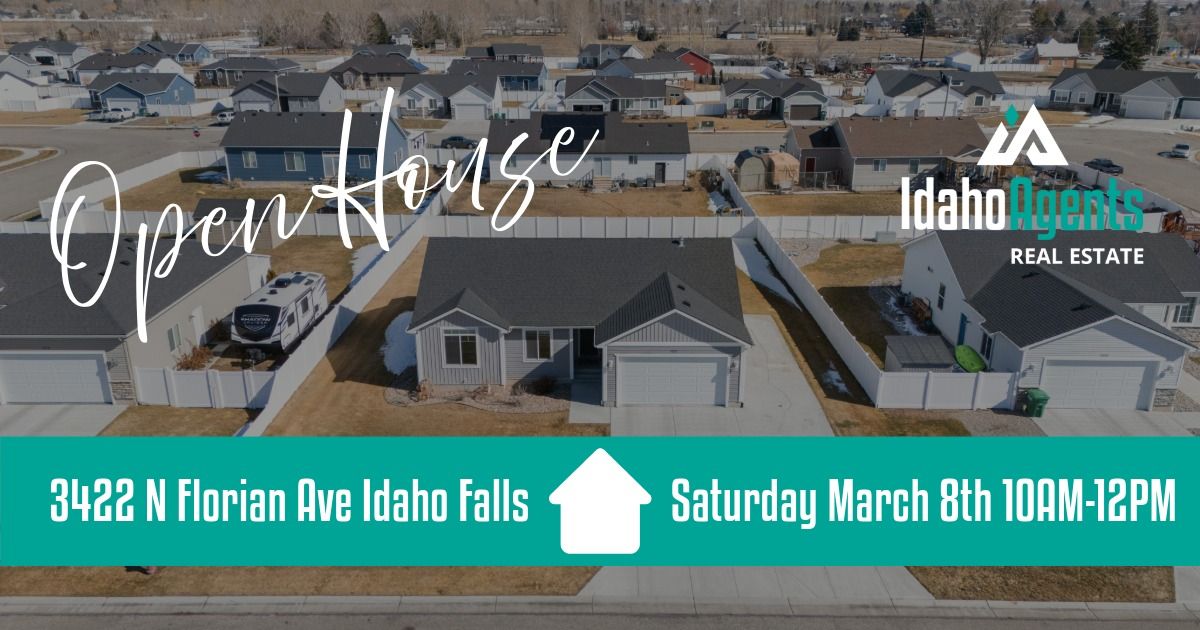 3422 N Florian Ave Idaho Falls Open House