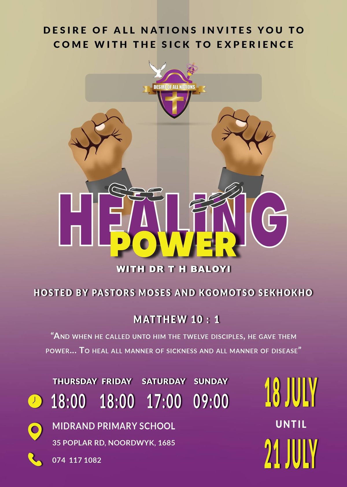 Healing and Life Transforming Conference