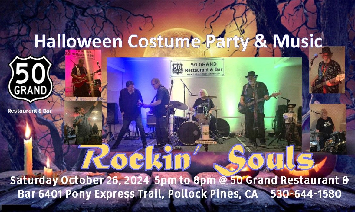 Halloween Rockin Souls Concert & Costume party