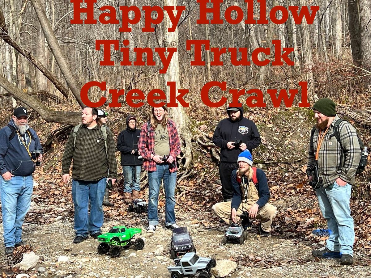 3rd Annual Happy Hollow Tiny Truck Creek Crawl (HHTTCC)