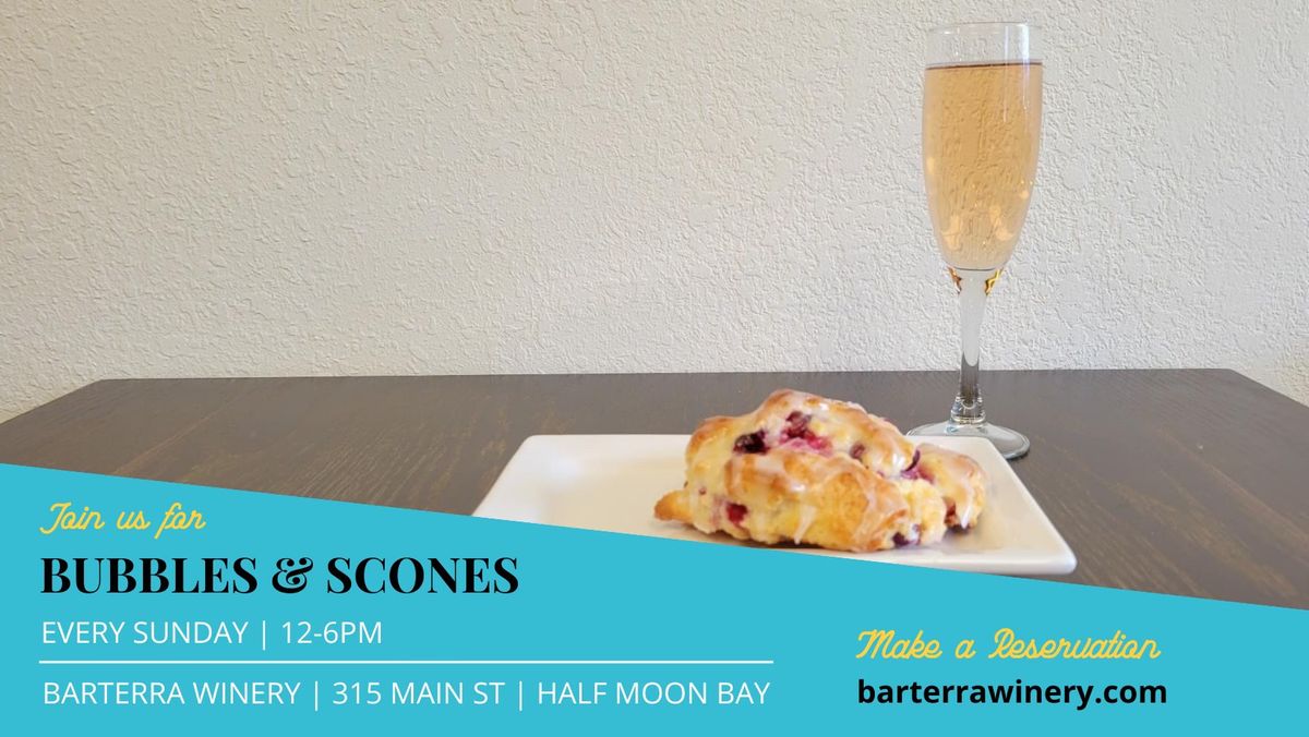 Sunday Bubbles & Scones \ud83e\udd42