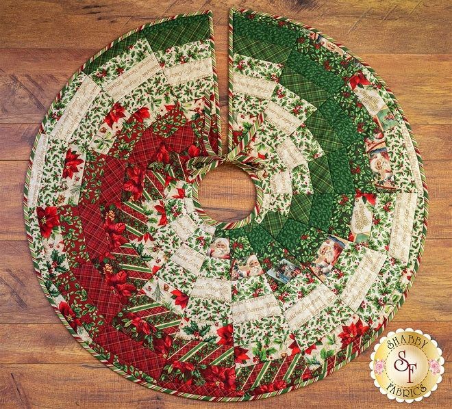 Christmas Tree Skirt Class (Bargello Style)