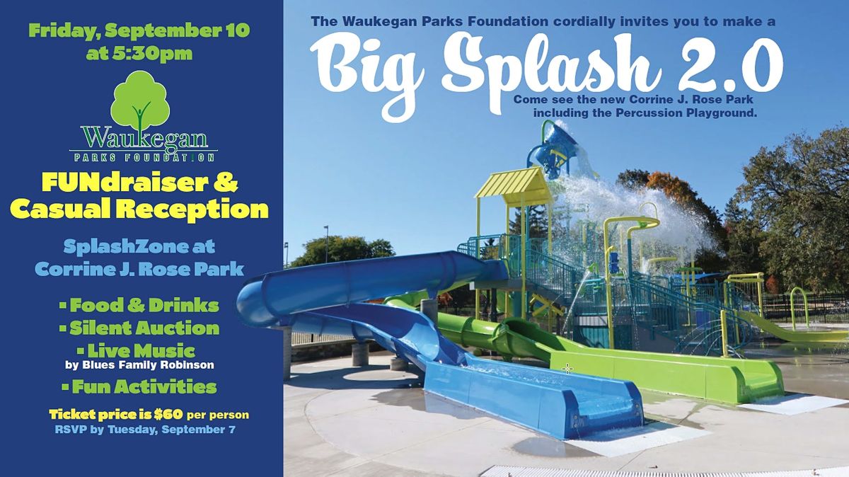 Big Splash 2.0, Corrine J. Rose Park, Waukegan, 10 September 2021